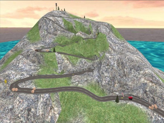 盘山公路3d截图3