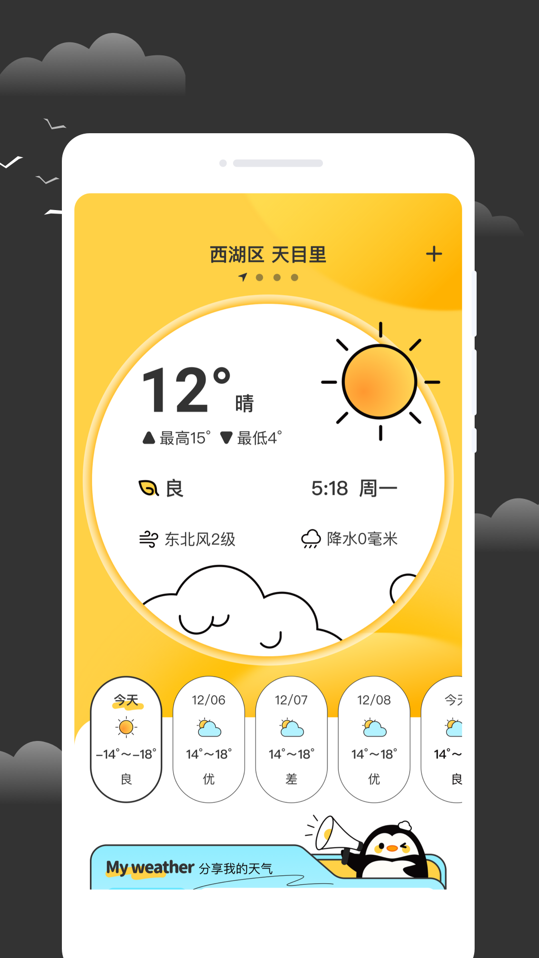 逐月天气截图1