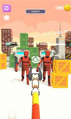 钩假人射击绳索截图2