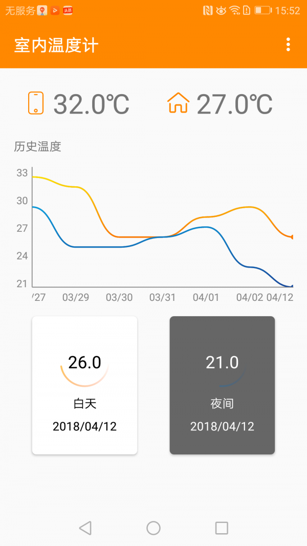 室内温度计截图3