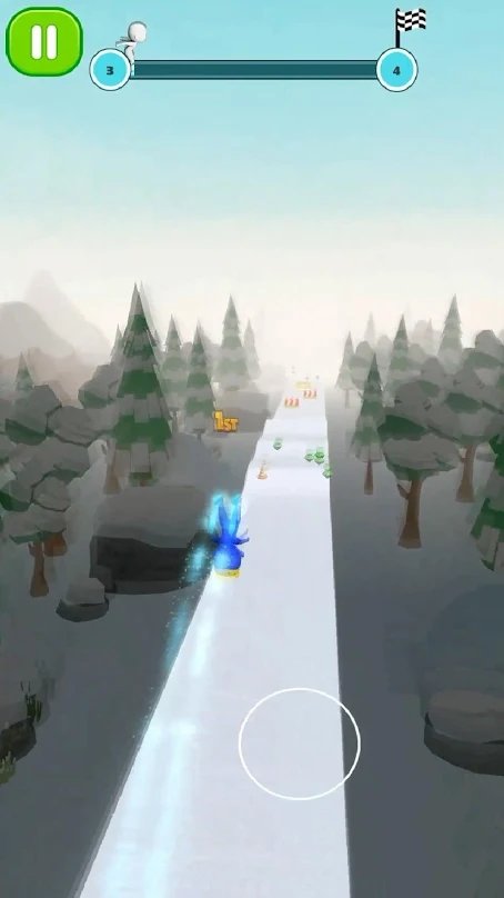 滑雪趣味赛3d截图2