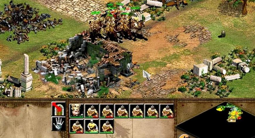 帝国时代2城门怎么旋转