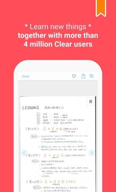 clear笔记共享截图3