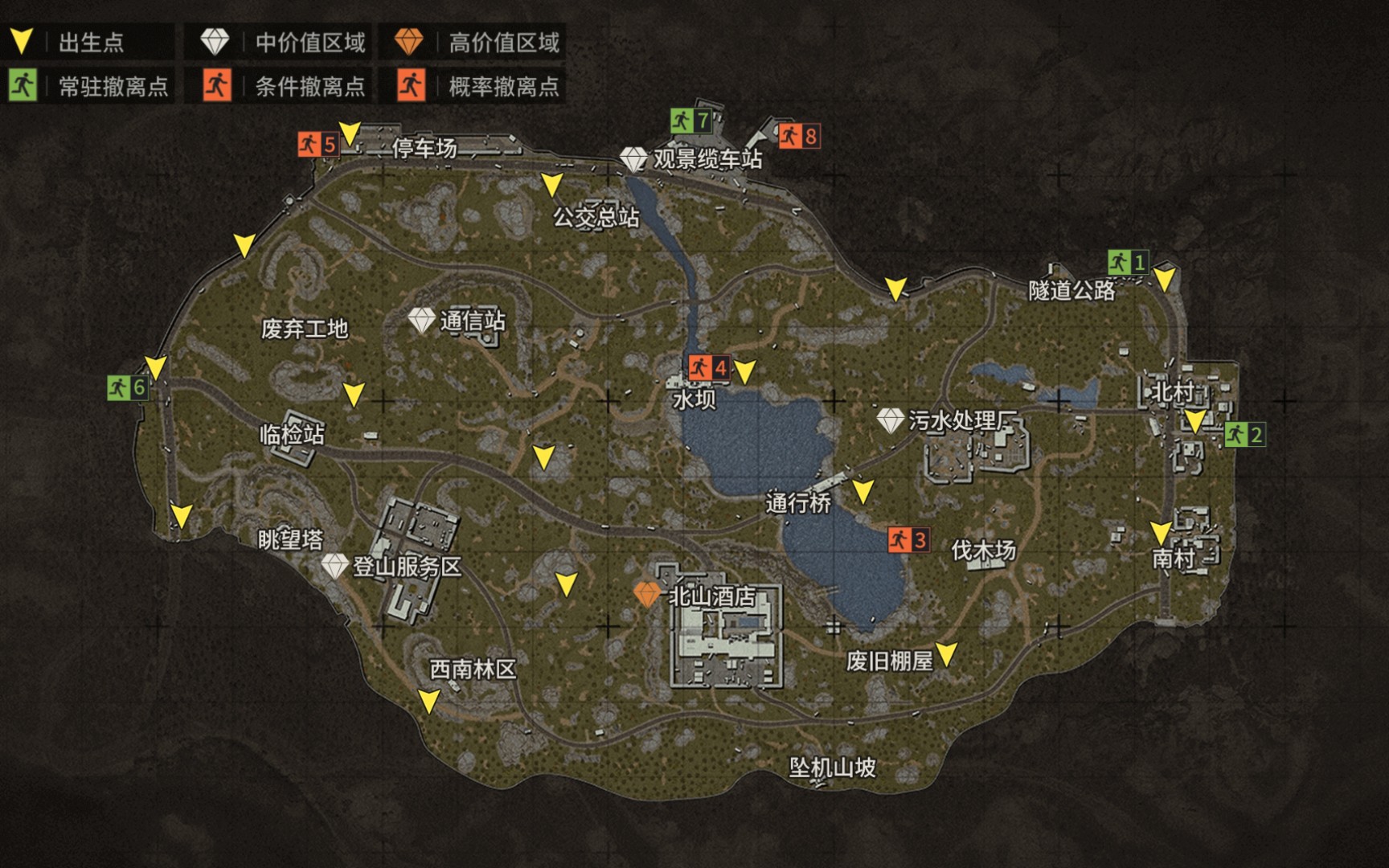 暗区突围警卫室有什么