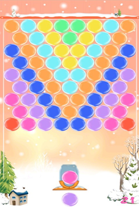 雪中泡泡龙截图2