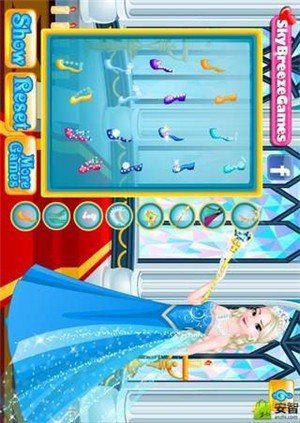 冰雪公主皇宫化妆换装截图2