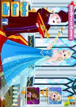 冰雪公主皇宫化妆换装截图1