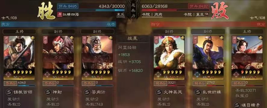 三国志战略版s2孙尚香怎么配