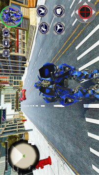 未来警察机器人飞鹰3d截图3