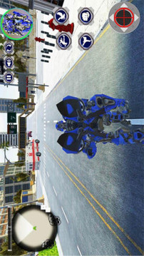 未来警察机器人飞鹰3d截图1