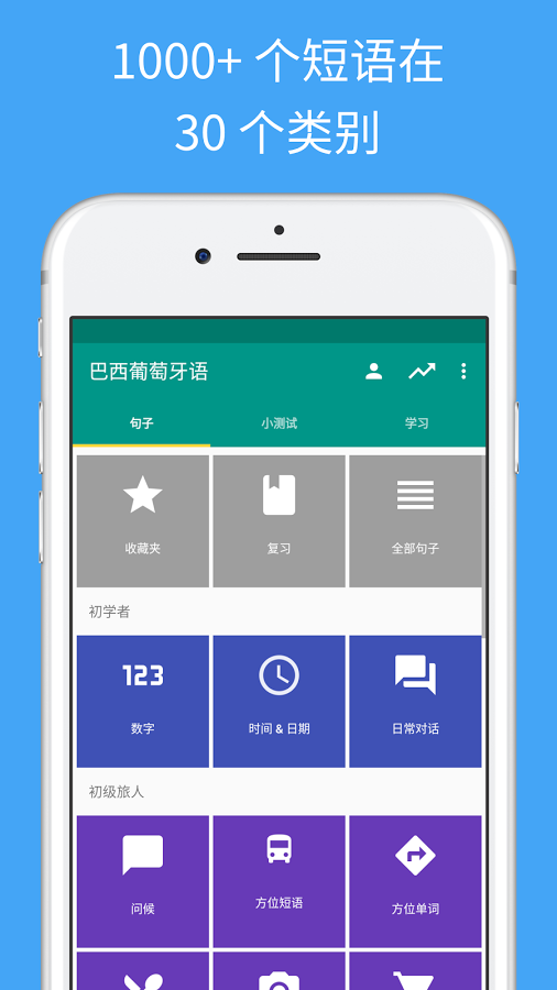 轻松学巴西葡萄牙语截图2