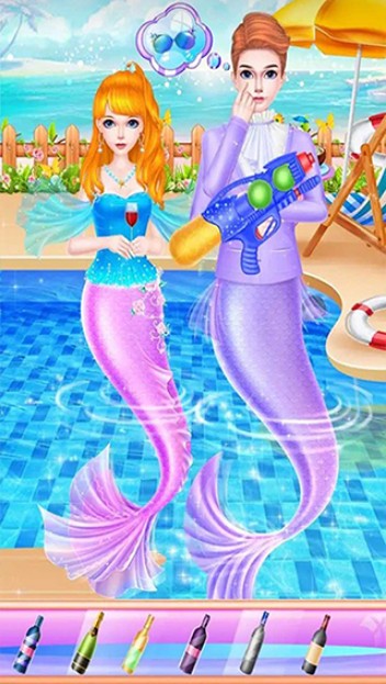 美人鱼公主化妆游戏截图2