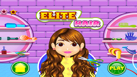 美发沙龙女孩游戏截图3
