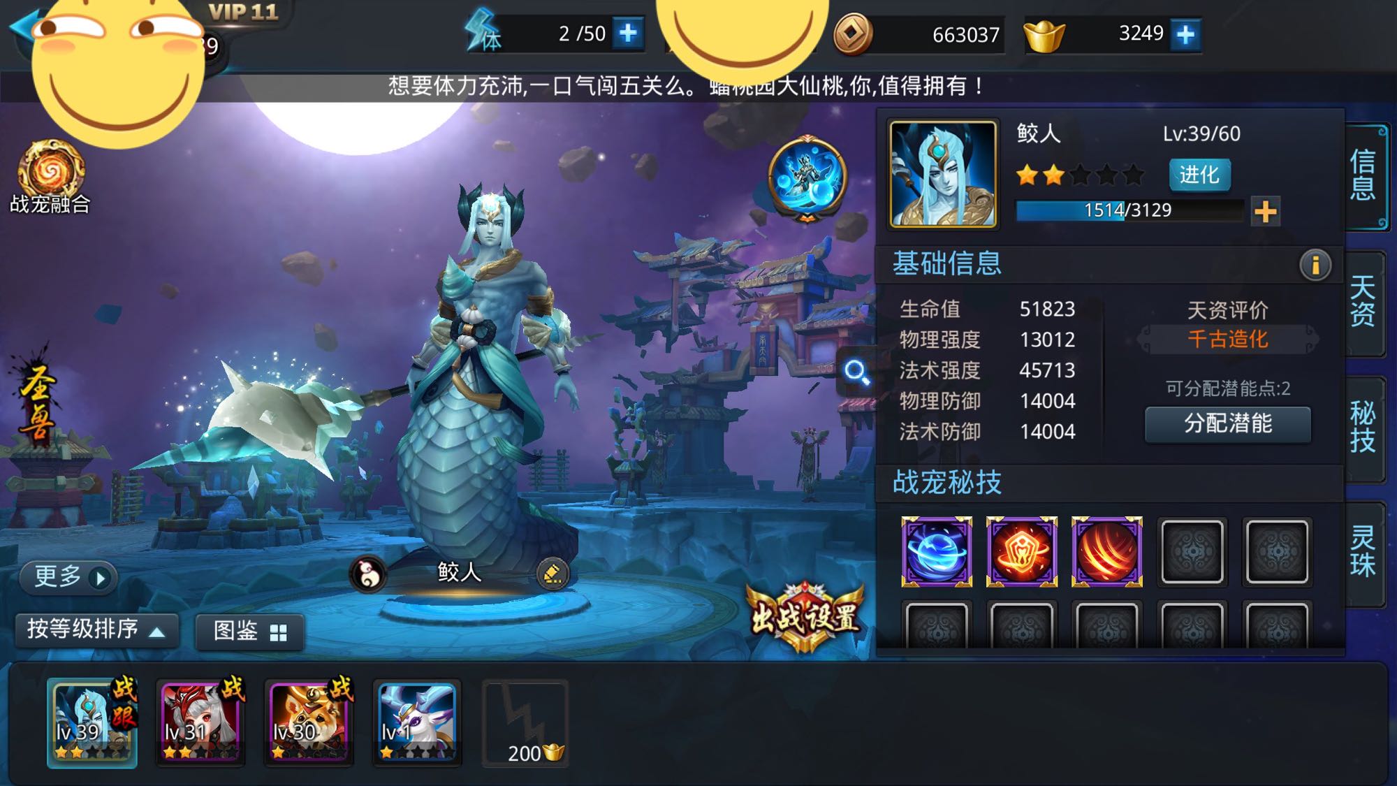 乱斗西游战宠怎么加点