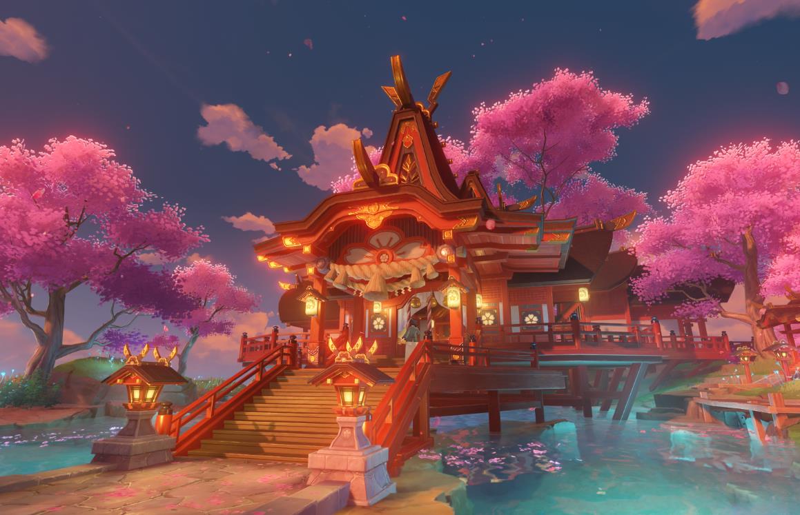原神鸣神大村怎么去