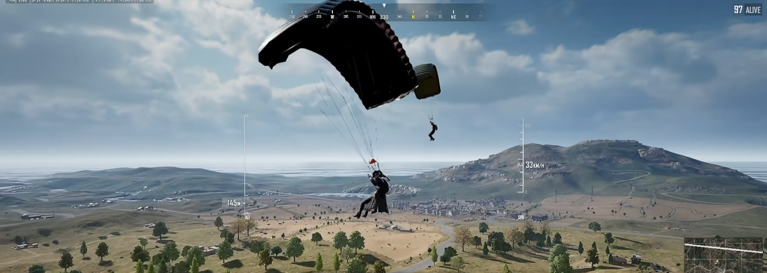 绝地求生怎么斜着跳