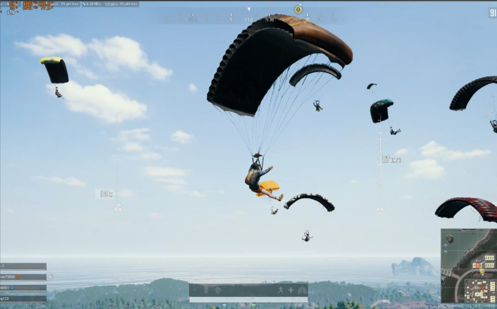 绝地求生极速伞怎么开