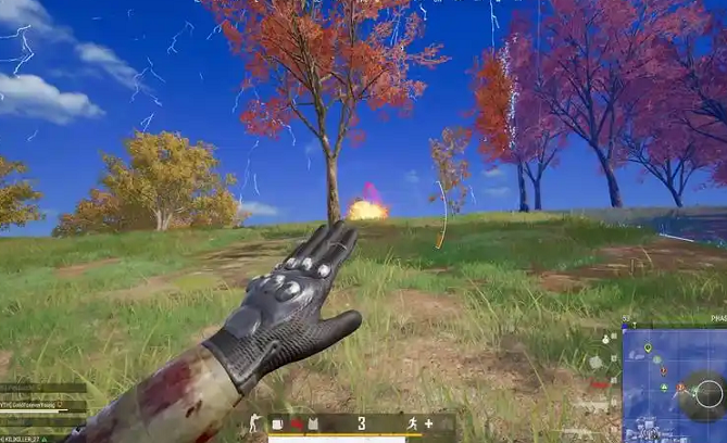 绝地求生手榴弹怎么拉线