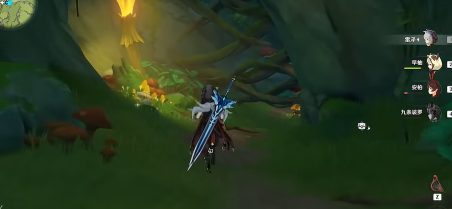 原神童梦的切片下面的藤蔓怎么开