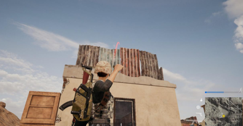 绝地求生手榴弹怎么往下丢