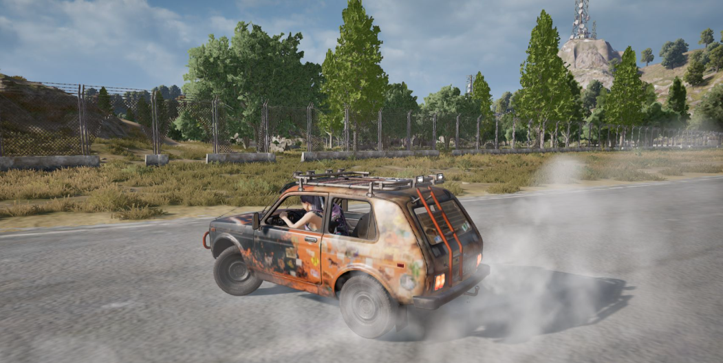 绝地求生怎么刹车停车