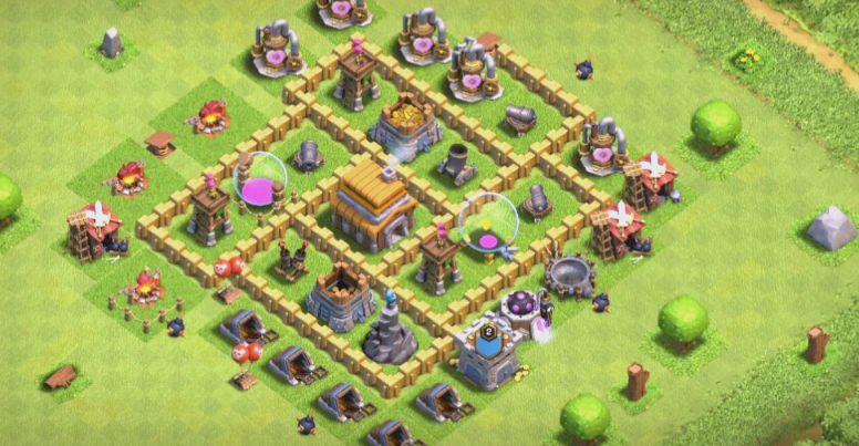 部落冲突怎么完美布局